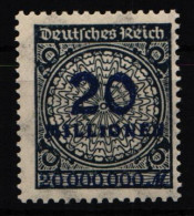 Deutsches Reich 319 Wb Postfrisch Geprüft Infla Berlin #KY304 - Other & Unclassified