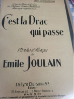 PATRIOTIQUE /C EST LA DRAC QUI PASSE /EMILE JOULAIN - Noten & Partituren