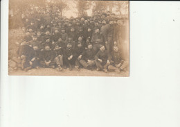 Carte Photo Envoyée Du Front 1915 - Groupe Soldats ( N° 20 Sur Képi ) - Guerre 1914-18