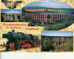 1 AK Germany / MV * Eisenbahnbrücken In Sachsenn - Vogtland - Erläuterungen Siehe Scan Der Rückseite * - Vogtland