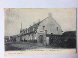 Belgique : WATOU - De Gemeenteschool - L'école Communale - 1906 - Sonstige & Ohne Zuordnung