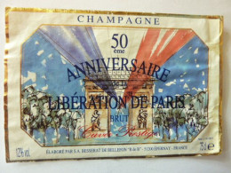 CHAMPAGNE - 50ème ANNIVERSAIRE De La LIBERATION DE PARIS Cuvée Prestige - Champagne