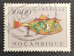 MOZPO0379U6 - Fishes - 50$00 Used Stamp - Mozambique - 1951 - Mosambik