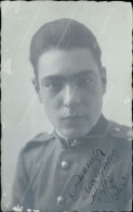 Cc700 Cartolina Fotografica Militare Divisa 1927 - Andere & Zonder Classificatie