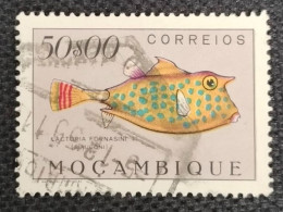 MOZPO0379U8 - Fishes - 50$00 Used Stamp - Mozambique - 1951 - Mosambik