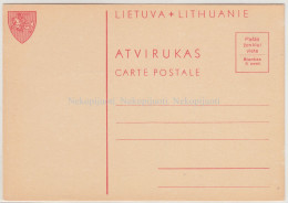 Atvirlaiškis, Apie 1930 M. - Litouwen