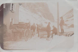 DU BOURG D'OISANS A LA GRAVE 1912 PHOTO ORIGINALE 8 X 6 CM R1 - Lieux