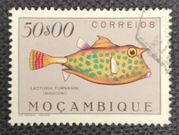 MOZPO0379U9 - Fishes - 50$00 Used Stamp - Mozambique - 1951 - Mozambique