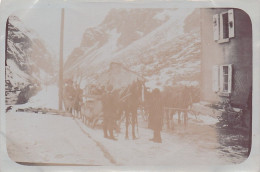DU BOURG D'OISANS A LA GRAVE 1912 PHOTO ORIGINALE 8 X 6 CM R2 - Lieux