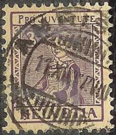 Schweiz Suisse Pro Juventute 1917: Walliserin Valaisanne Zu WI 7 Mi 133 Yv 154 Mit ⊙ AMRISWIL 11.XII.17 (Zu CHF 70.00) - Used Stamps