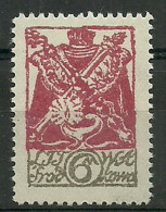 Central Lithuania 1920 Mi 18 Fi 18 MNH  (LZE3 LTS18) - Minerals