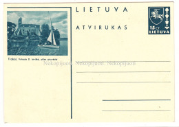 Trakai, Atvirlaiškis, Apie 1930 M. - Lithuania