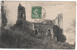 Environs De LIMOGES Ruines De Chalucet  Salle Des Gardes Et Cour D'honneur - Other & Unclassified