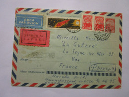 Belle Lettre Express De Russie Pour La France 1966 - Brieven En Documenten
