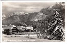Berchtesgaden, Hotel Schiffmeister Im Winter, 1942 Gebr. Sw-AK - Autres & Non Classés