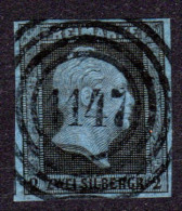 Preussen, Breitrandige 2 SGr. M. Klarem Schlesien-Stpl. 1147 Pless - Otros & Sin Clasificación