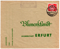 DR 1936, Landpost Stpl. SÜD MENTZHAUSEN über Brake Auf Brief M. 12 Pf.   - Lettres & Documents
