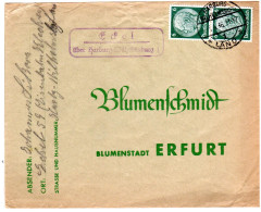 DR 1936, Landpost Stpl. ECKEL über Harburg-Wilhelmsburg 1 Auf Brief M. 2x6 Pf. - Lettres & Documents