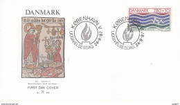 Dänemark DENMARK 1987 MI-NR. 902 FDC - Lettres & Documents