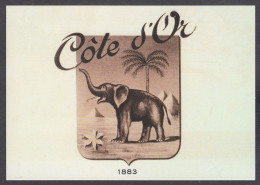129869/ Chocolat Côte D'Or, 1er Logo *éléphant* Créé En 1906 - Advertising