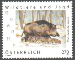 2019 3482 Austria Fauna - Wild Boar Sus Scrofa MNH - Ongebruikt