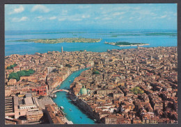 116404/ VENEZIA, Veduta Aerea Canal Grande Con Isole Di S. Michele E Di Murano - Venetië (Venice)