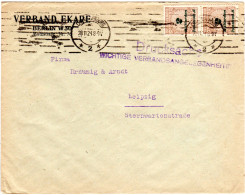 DR 1923, MeF 2x2 Mia. Als 4fach-Frankatur Auf Drucksache Brief V. Charlottenburg - Briefe U. Dokumente