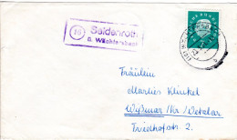 BRD 1961, Landpost Stpl. 16 SEIDENROTH über Wächtersbach Klar Auf Brief M. 7 Pf. - Storia Postale