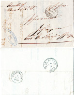 Schweiz 1869, Portofreier Auslands-Brief V. Basel N. Hüfingen In Baden - Vorphilatelie