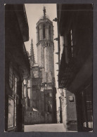 062375/ BARCELONA, Torre Del Reloj De La Catedral Desde La Calle De La Freneria  - Barcelona