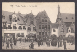 104869/ GENT, Tentoonstelling 1913, Oud Vlaendren, Le Marché - Gent