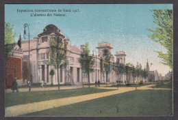 104850/ GENT, Tentoonstelling 1913, L'Avenue Des Nations - Gent