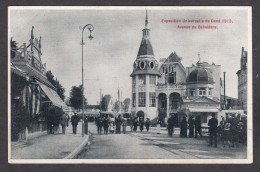 104849/ GENT, Tentoonstelling 1913, L'Avenue Du Belvédère - Gent