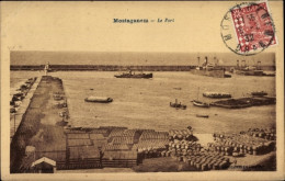 CPA Mostaganem Oran Algerien, Hafenblick - Other & Unclassified