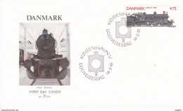 Dänemark DENMARK 1987 MI-NR. 902 FDC - Eisenbahnen