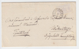 Schweden 1875, EF 6 öre Hellgrau In Zähnung 14 Auf Drucksache V. LIDKÖPING - Other & Unclassified