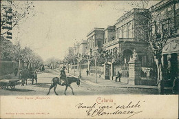 CATANIA - VIALE REGINA MARGHERITA - EDIZIONE RUMMLER & JONAS - SPEDITA 1907 (20969) - Catania