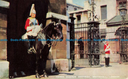 R657962 London. Horse Guards Sentries. Whitehall. Valentine. Valesque - Autres & Non Classés