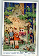 13949431 - Haensel Und Gretel Maerchen Hexe Zwerg Katze Verlag Oppel Und Hess Nr.1472-1 - Baumgarten, F.