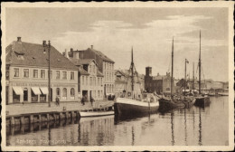 CPA Randers Dänemark, Havneparti, Kolonialwaren - Danemark