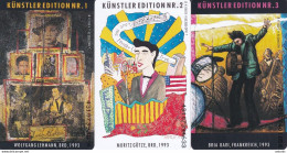 GERMANY(chip) - Set Of 3 Cards, Elvis, King Of Rock"n"Roll(K 1855 A-B-C), Tirage 2000, 11/93, Mint - K-Series : Customers Sets