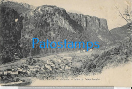 229776 SWITZERLAND GOTTARDO VIEW PANORAMA CIRCULATED TO ARGENTINA POSTAL POSTCARD - Altri & Non Classificati