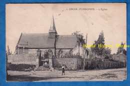 CPA - CROIX FONSOMME - L' Eglise & Cimetiére - Mai 1919 - Aisne - Prés Fontaine Uterte Fresnoy Le Grand Montbrehain - Autres & Non Classés