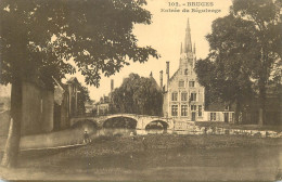 Postcard Belgium Brugge Beguinage - Brugge