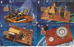 GERMANY - Set Of 4 Cards, Alte Morseapparate(E 13-14-15-16), Tirage 30000, 09/94, Mint - E-Series: Editionsausgabe Der Dt. Postreklame