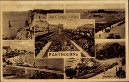 CPA Eastbourne East Sussex England, Parade, Holywell - Other & Unclassified