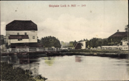 CPA Shiplake An Der Themse Südöstlich, Shiplake Lock, Mill - Andere & Zonder Classificatie