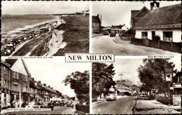 CPA New Milton Hampshire England, Barton-on-Sea, Station Road - Otros & Sin Clasificación