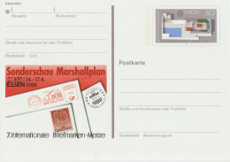 BRD,  Bild-Postkarte Mit Mi.-Nr. 1321 Eingedruckt ** - Cartes Postales - Neuves