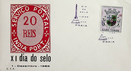 1965 Cabo Verde Dia Do Selo / Cape Verde Stamp Day - Journée Du Timbre